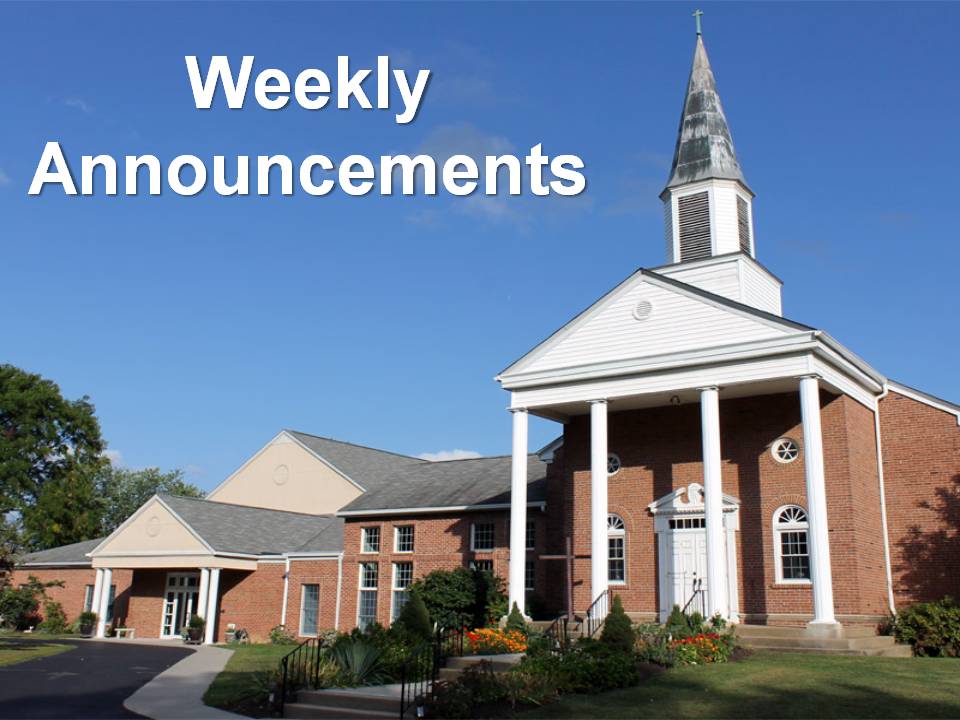 Announcements for 6/25/2023 – Christ United Methodist Church